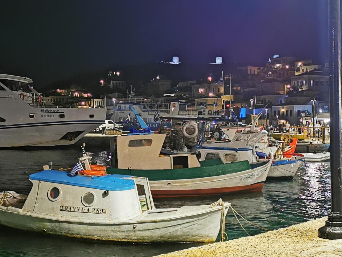 Kalypso Apartment Chalki Town Exterior foto