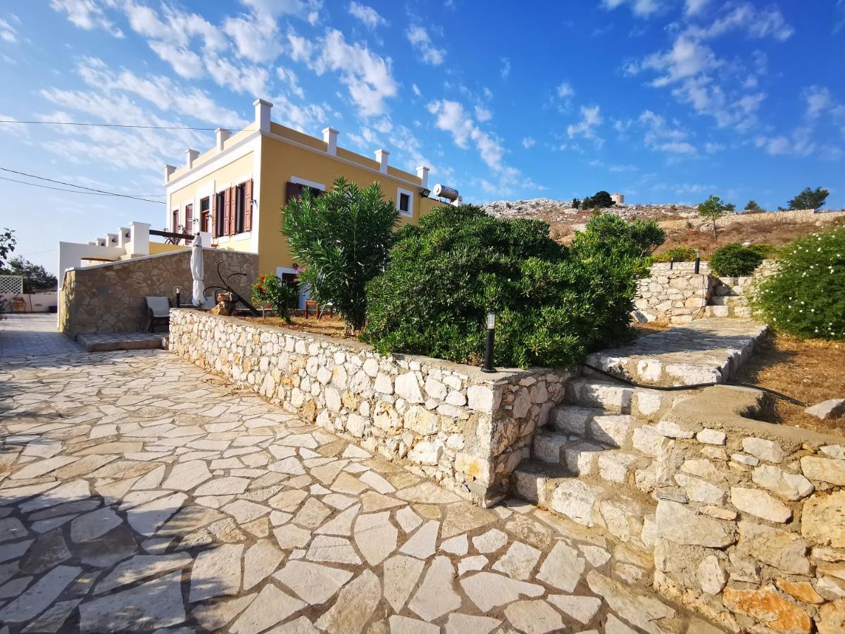 Kalypso Apartment Chalki Town Exterior foto